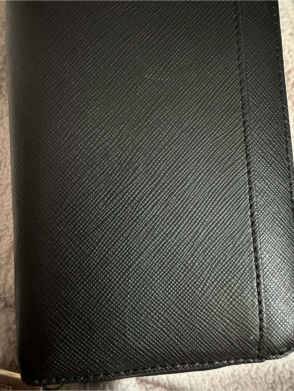 kate spade black zip-around Saffiano leather wallet - Picture 13 of 14